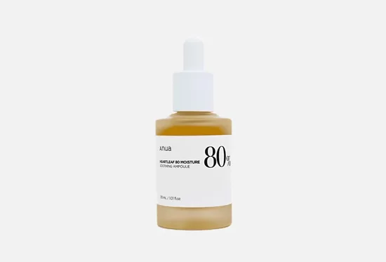 ANUA Heartleaf 80% Soothing Ampoule 30ml