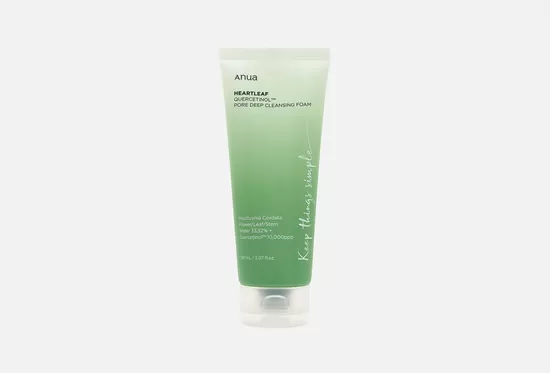 ANUA Heartleaf Quercetinol Pore Deep Cleansing Foam 150ml