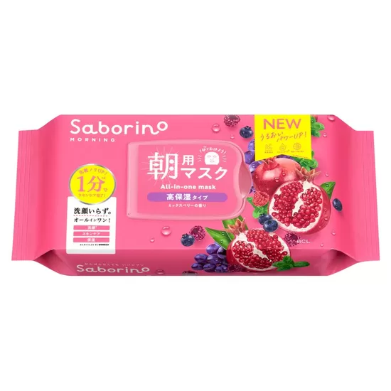 BCL Saborino Mezama Sheet Highly Moisturizing Ripe Fruit N 30 Sheets