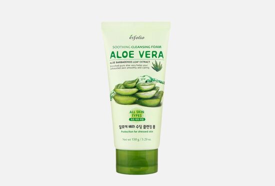 ESFOLIO Aloe Vera Soothing Cleansing Foam