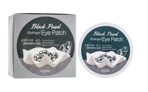 Esfolio Black Pearl Hydrogel Eye Patch 60gab