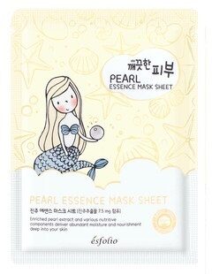 Esfolio Pure Skin Pearl Essence Mask Sheet
