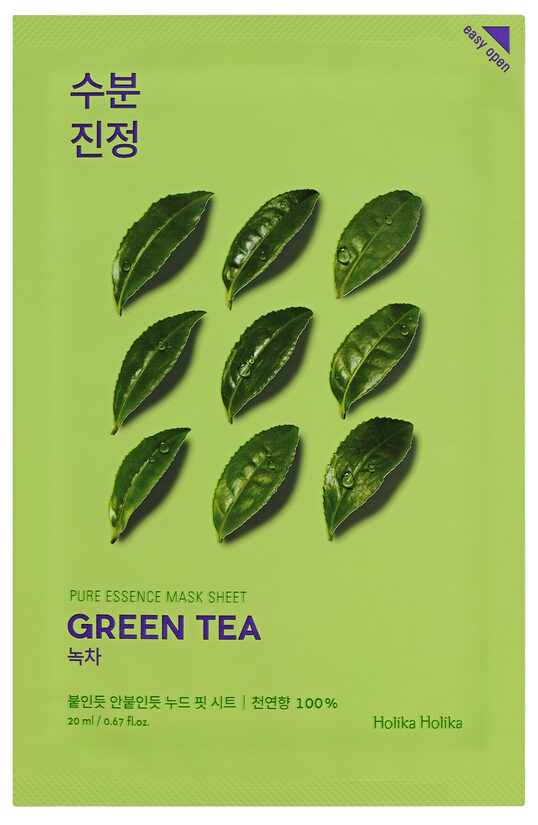 HOLIKA HOLIKA Pure Essence Mask Sheet - Green Tea sejas maska
