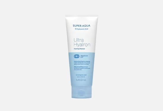 MISSHA Super Aqua Ultra Hyalron Cleansing Foam