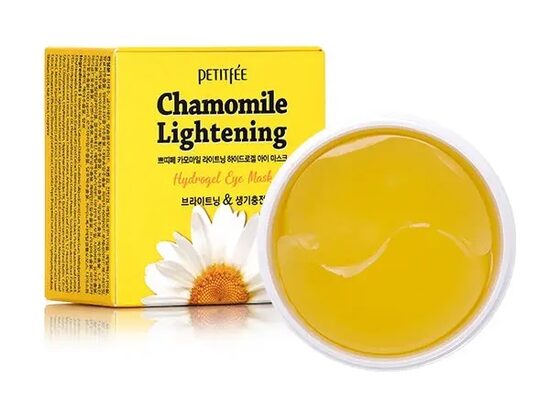 PETITFEE Chamomile Lightening Hydrogel Eye Mask 60gab