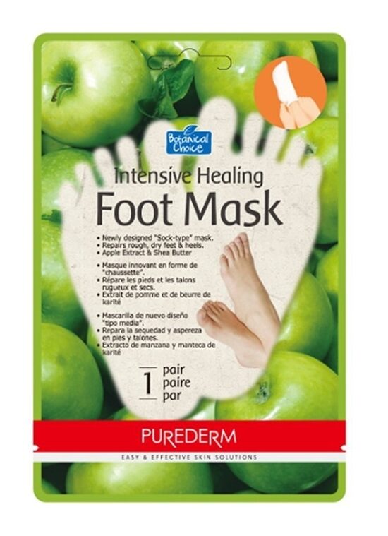 PUREDERM Intensive Healing Foot Mask Apple