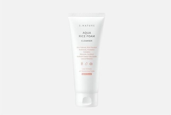 S.Nature Aqua Rice Foam Cleanser