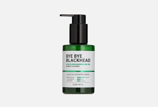 SOME BY MI Bye Bye Blackhead Miracle Green Tea Tox Bubble Cleanser