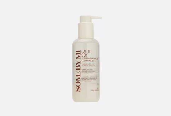 SOME BY MI Lactosoy Sebum & Blackhead Cleansing Oil, 200ml