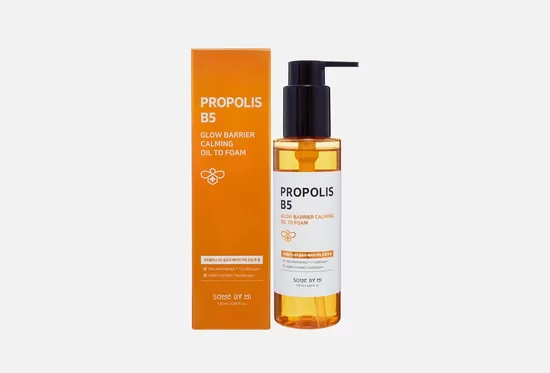 SOME BY MI Propolis B5 Glow Barrier Calming Oil to Foam