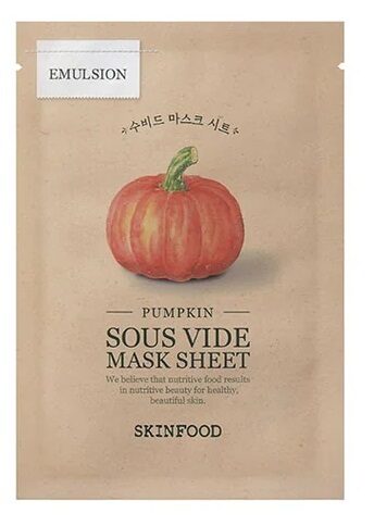 SKINFOOD Pumpkin Sous Vide Mask Тканевая маска с экстрактом тыквы