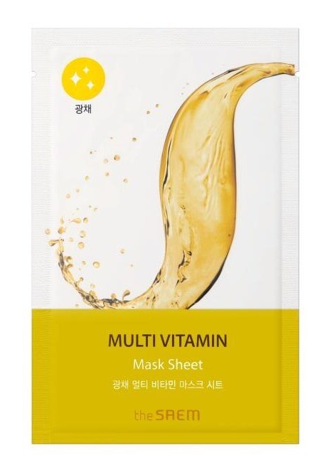 THE SAEM Bio Solution Radiance Multi Vitamin Mask Sheet