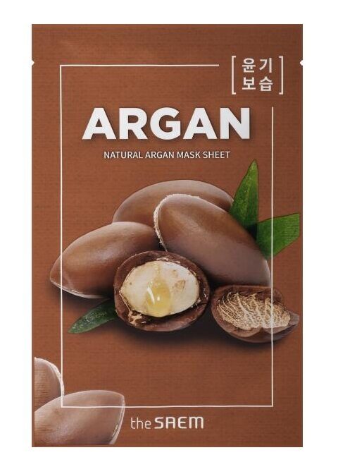 THE SAEM Natural Argan Mask Sheet