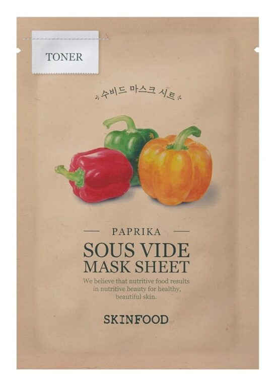 SKINFOOD Paprika Sous Vide Mask Тканевая маска с экстрактом паприки