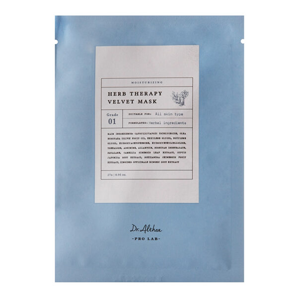 Маска для лица Dr.Althea Herb Therapy Velvet Mask 1 шт x 27 мл