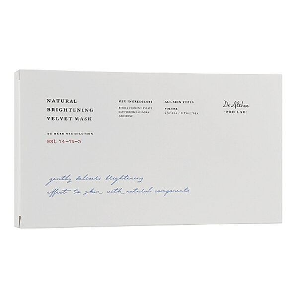 Маска для лица Dr.Althea Natural Brightening Velvet Mask 6 шт x 27 мл