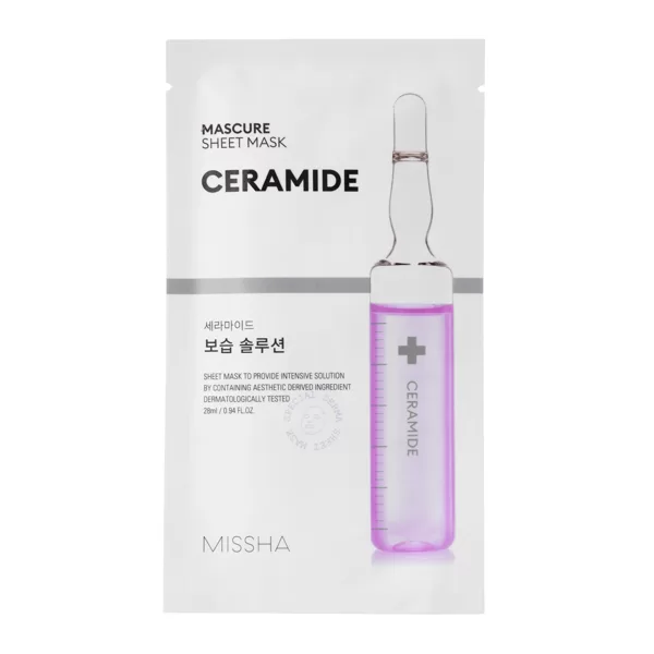 MISSHA Mascure Moisture Barrier Solution Sheet Mask Ceramide