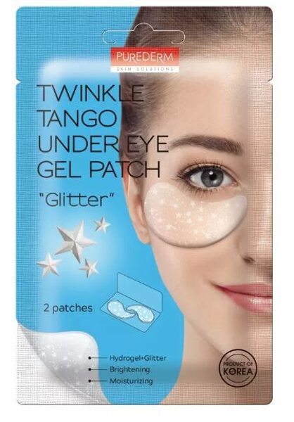 PUREDERM Twinkle Tango Under Eye Gel Patch Glitter acu patči